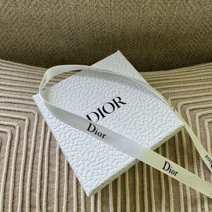 Dior Black and White Textured box